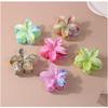 4-Piece Flower Hair Claw Clips for Women and Girls view 2