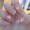 Mlllokfki Rhinestone Nail Charms, Nail Gems | 10-Piece Butterfly Jewelry view 2