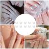 Mlllokfki Rhinestone Nail Charms, Nail Gems | 10-Piece Butterfly Jewelry view 4