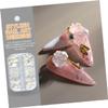 White Resin Camellia Nail Art Charms, 1 Box view 2