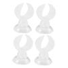 Parliky Aquarium Suction Cup Clips, 4-Pack, Adjustable Plastic Hose Clamps with Release Clips view 1