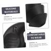 Soundproof Silicone Earplugs, 1 Pair with Case, Black view 3