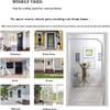 Reusable Pet Screen Door with Zipper and Magnetic Closure view 3