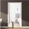 Transparent Nano-Mesh Pet Screen Door with Zipper view 2