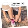 BCOATH 3 Pairs Non-Slip Rubber Sole Patches, Self-Adhesive Shoe Repair Pads, Beige, for Sneakers and Winter Boots view 2