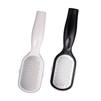 Practical Foot Files, 2-Piece Set, ABS and Stainless Steel