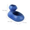 Milisten Ceramic Lotus-Shaped Cat Water Fountain view 2