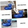 Milisten Ceramic Lotus-Shaped Cat Water Fountain view 4