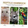 Cotton Reptile Hammock Summer Bed with Secure Hold view 3