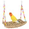 AKONE Natural Straw Bird Hammock view 1