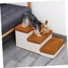 HAPINARY Foldable Dog Ladder with Platform for Beds and Sofas view 4