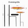 Freestanding Bird Bath with Stand, Frost-Resistant, Gold view 2