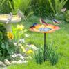 Freestanding Bird Bath with Stand, Frost-Resistant, Gold view 4