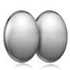 JIEYAO 2-Pack Brushed Stainless Steel Odor-Removing Soap Bars view 1