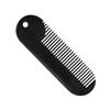 Beatifufu 3-Piece Black Zinc Alloy Beard Comb Set view 1