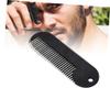 Beatifufu 3-Piece Black Zinc Alloy Beard Comb Set view 3