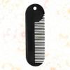 Beatifufu 3-Piece Black Zinc Alloy Beard Comb Set view 4