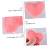 HAPINARY 3-Piece Set of Heart-Shaped Facial Cleansing Sponges, Deep Cleansing for Removing Dry Skin, Natural Reusable Facial Wash Pads, 5 Pieces × 3 view 4