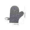 HAPINARY 2-Piece Felt Sauna Gloves with Hanging Loop view 4