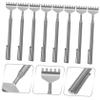 BCOATH Extendable Stainless Steel Back Scratcher, 8-Piece Set with Handle Extension view 2