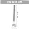 BCOATH Extendable Stainless Steel Back Scratcher, 8-Piece Set with Handle Extension view 3