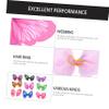 HANABASS 30 Pack Colorful Dog Hair Bows with Elastic Bands view 3
