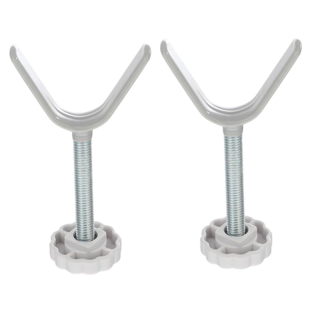IWOWHERO 2-Piece Y-Shaped Stair Gate Railing Mount