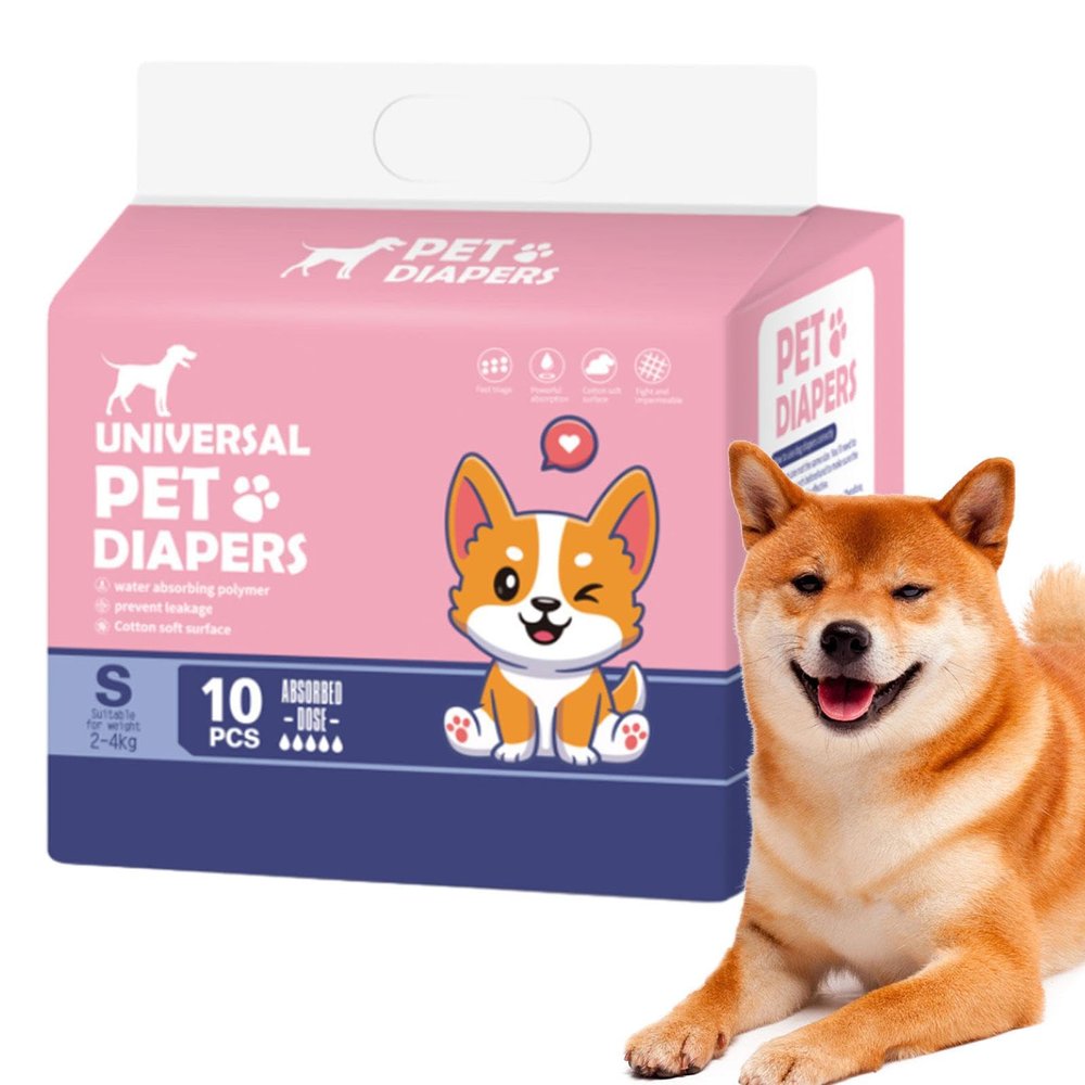 Dog Diapers for Male Dogs - Comfortable and Secure Fit