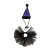 HANABASS 4-Piece Halloween Costume with Dress and Hat for Lizards view 1