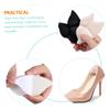 DEARMAMY 16 Pairs Self-Adhesive Heel Cushions, Anti-Friction Pads, Nude view 3