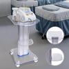 UYHBCNQD Acrylic Salon Trolley with Wheels, Transparent Space-Saving Cart view 2