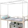Retractable Stainless Steel Canopy Bed Frame with Telescopic Design for Dormitory Use view 1