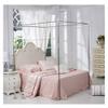 4-Corner Stainless Steel Mosquito Net Canopy Frame for Single, Double, King, and California King Beds view 1