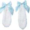 Blue Bunny Plush-Ear Hair Clips, 1 Pair view 1