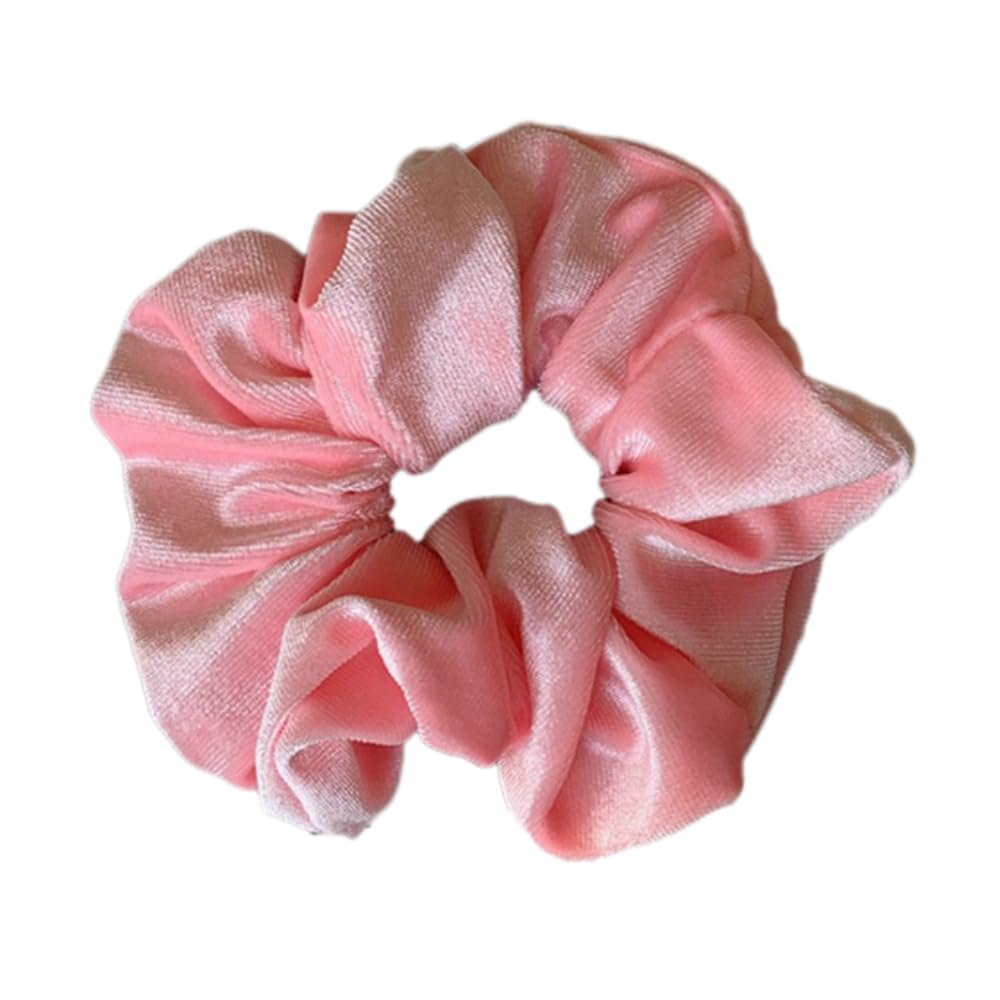 Anevous 2-Pack Velvet Scrunchies for Women, Pink