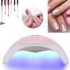 54W UV LED Nail Lamp with 365nm/405nm Dual Light view 3
