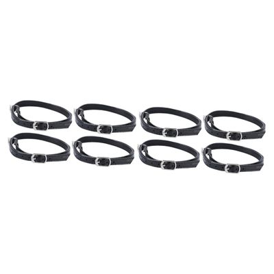 SOIMISS 4 Pairs Adjustable High-Heel Shoe Straps, Non-Slip Ankle Straps for Women, Shiny