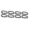 SOIMISS 4 Pairs Adjustable High-Heel Shoe Straps, Non-Slip Ankle Straps for Women, Shiny view 1
