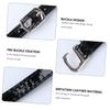 SOIMISS 4 Pairs Adjustable High-Heel Shoe Straps, Non-Slip Ankle Straps for Women, Shiny view 3