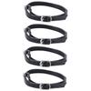 SOIMISS 4 Pairs Adjustable High-Heel Shoe Straps, Non-Slip Ankle Straps for Women, Shiny view 4
