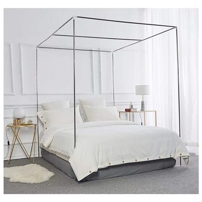 Stainless Steel Mosquito Net Canopy Frame for Twin to California King Beds