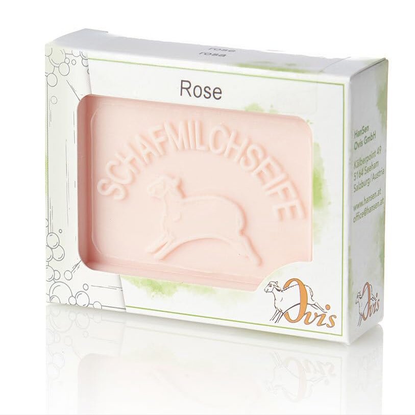 Ovis Sheep Milk Soap, Rose, 100 g