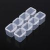 28-Slot Adjustable Plastic Pill and Jewelry Organizer view 1