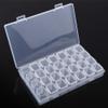 28-Slot Adjustable Plastic Pill and Jewelry Organizer view 2