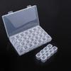 28-Slot Adjustable Plastic Pill and Jewelry Organizer view 3