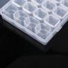 28-Slot Adjustable Plastic Pill and Jewelry Organizer view 4