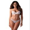 Obsessive Alissium Lingerie Set, White, M/L view 1
