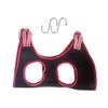 tuwiwol Pet Hammock for Dogs and Cats, Red Black, M view 1