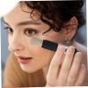 HONMEET Black Powder Brush, Portable Retractable Refillable Makeup Brush, 2-Piece Set for Loose Powder and Beginners on the Go view 4