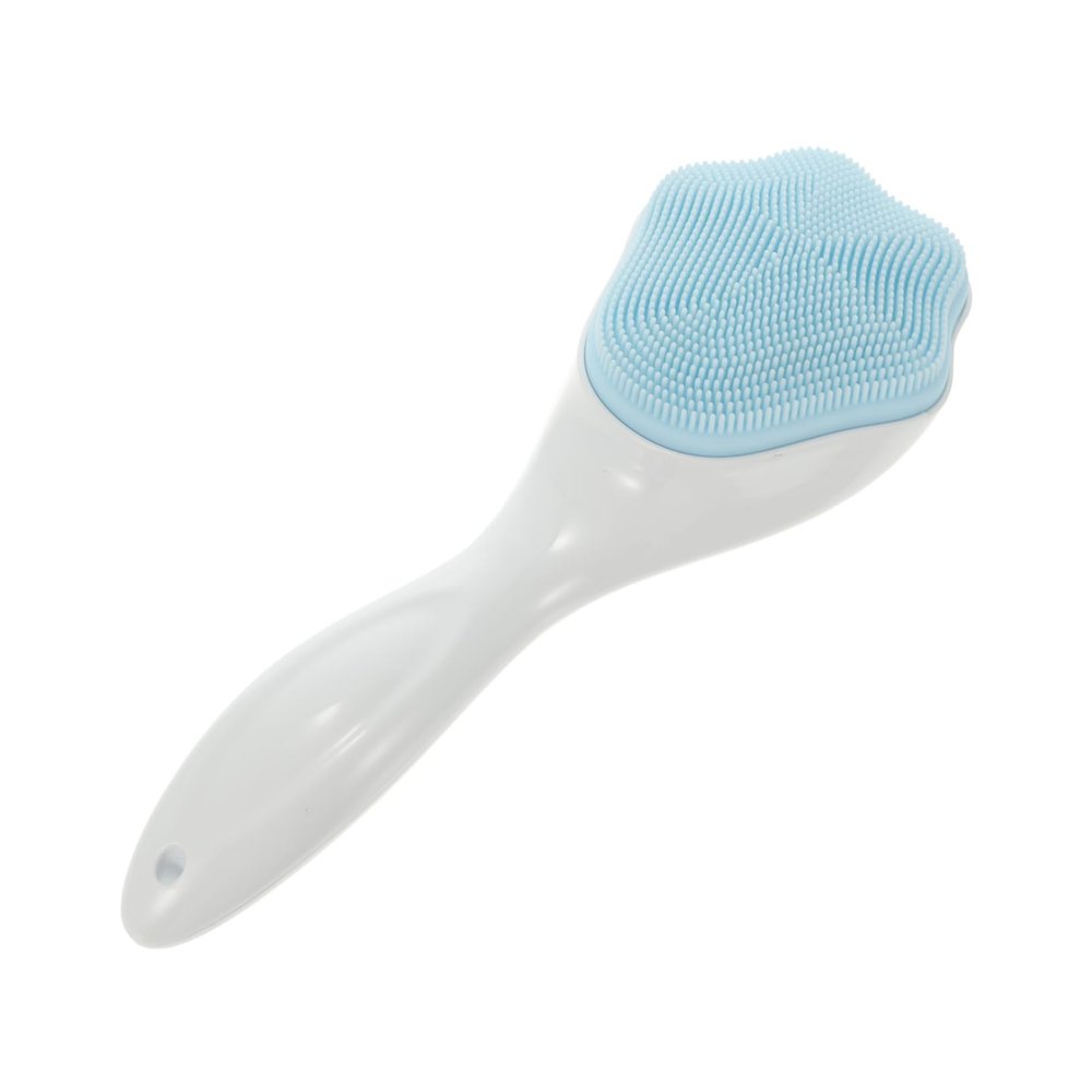 Beatifufu 3-Piece Facial Cleansing Brush Set, Double-Sided Silicone Face Brush for Deep Cleansing and Blackheads